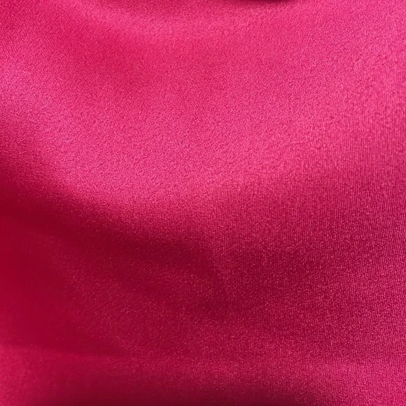 Metallic Pink Ruched Top - Picture 3 of 5